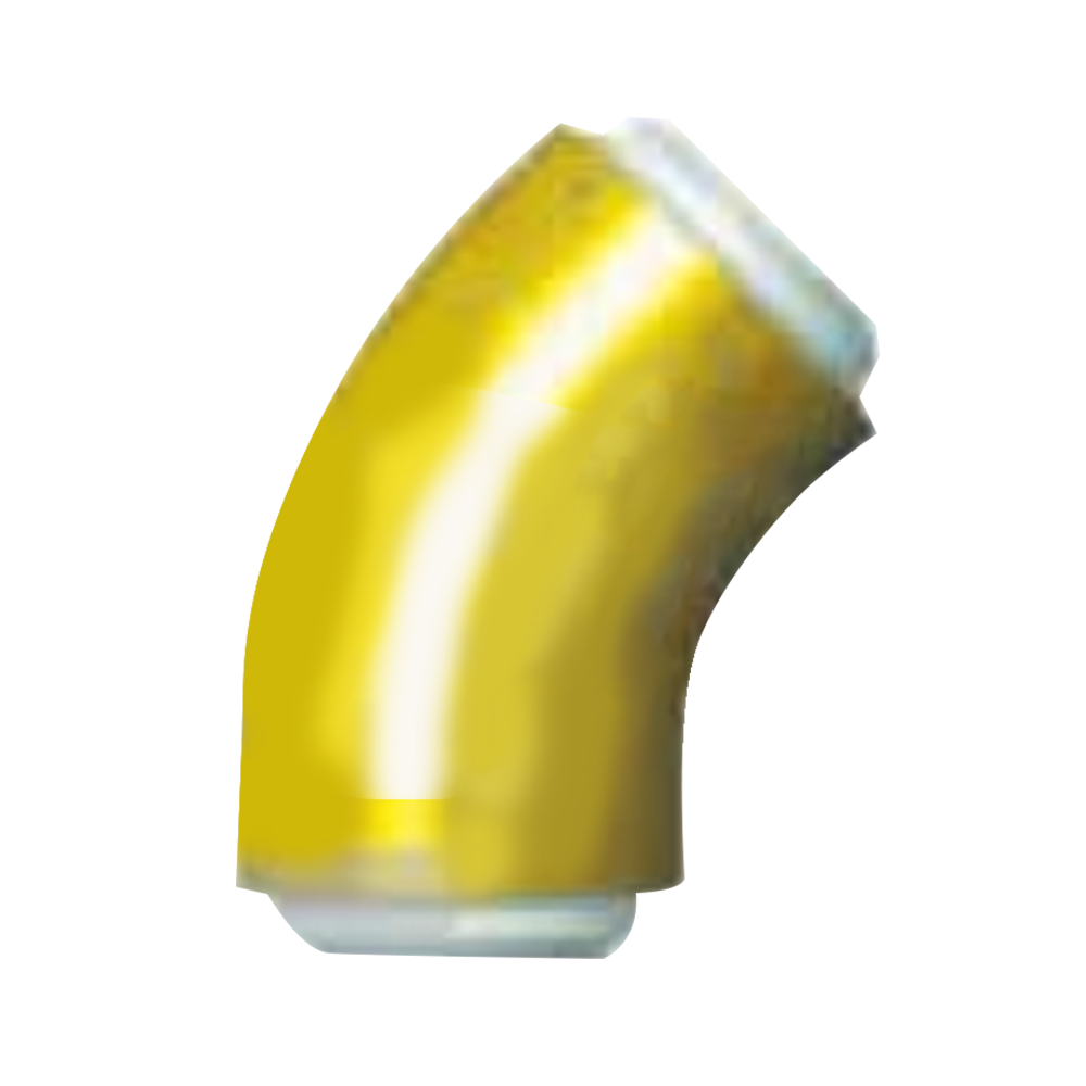 45° dlouhý sweep loket